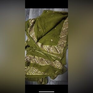 Beautiful embroidered indian/Pakistani party wear saree
